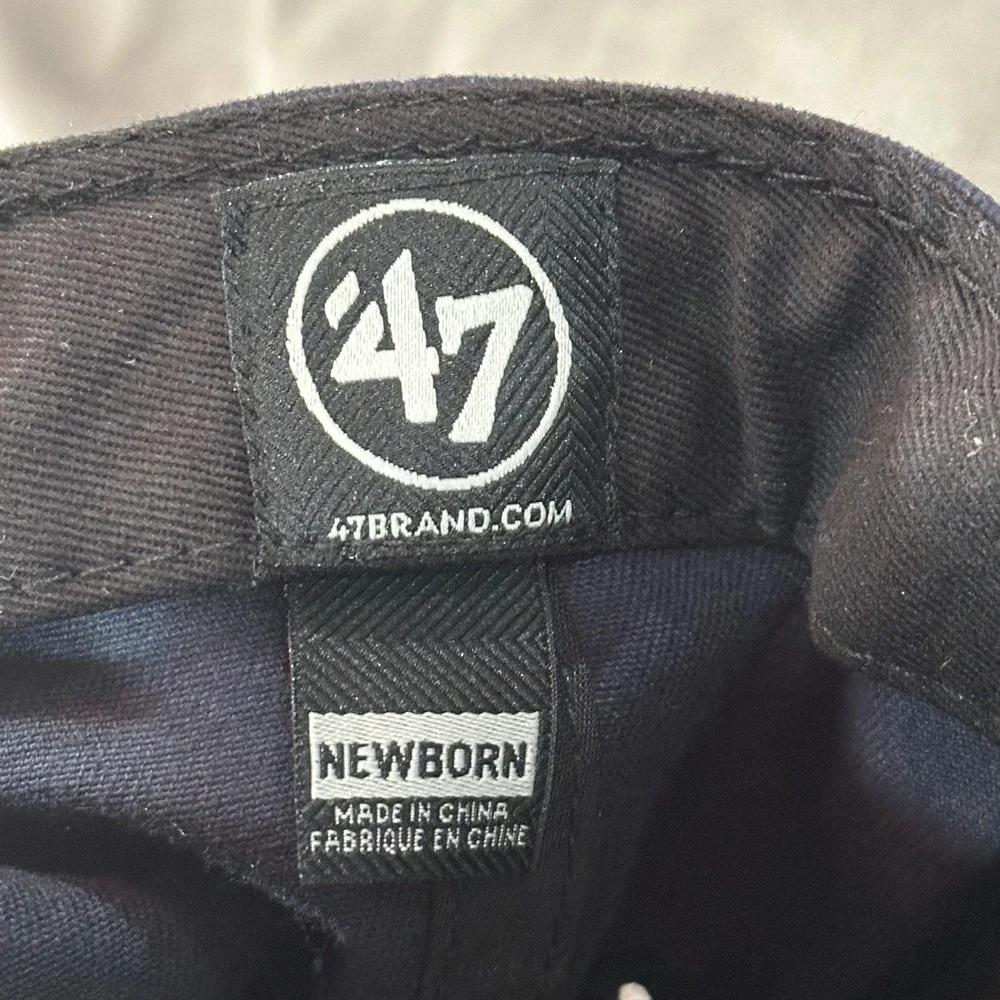47 Brand Baby New York Yankees Navy Blue Baseball Cap Elastic Back Hat